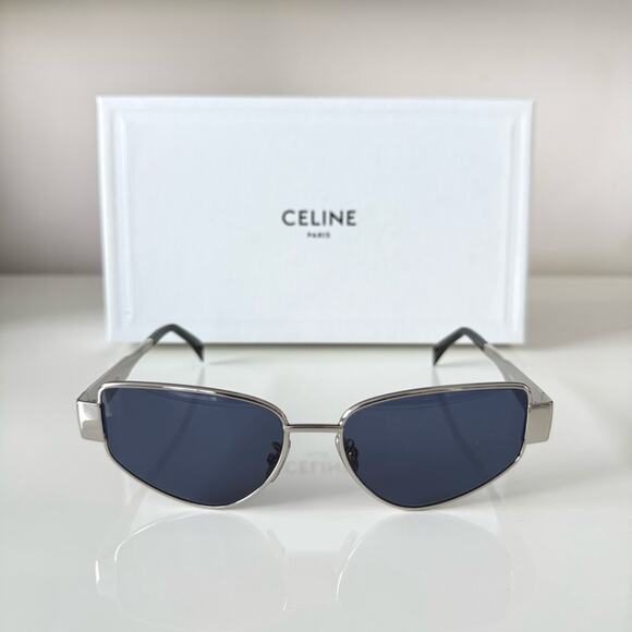 NEW!!! Celine metal Triomphe sunglasses CL40293U 16V Authentic Retail 650$ - Picture 2 of 9